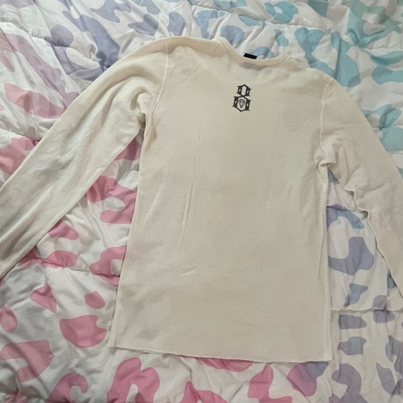 X-large Rebel 8 long sleeve thermal with tattoo style print in arms - Picture 6 of 6